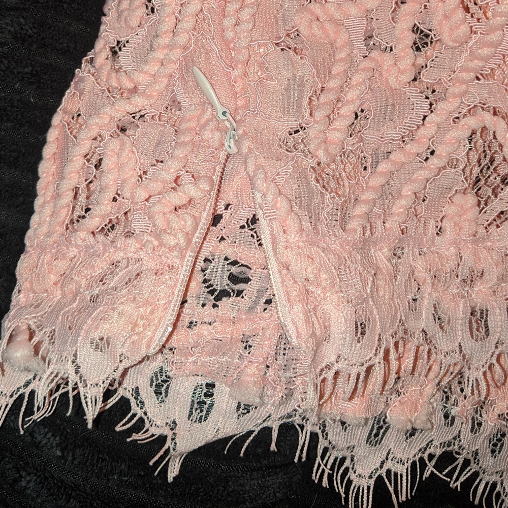 Pink Rope Crop Top - Picture 2 of 6